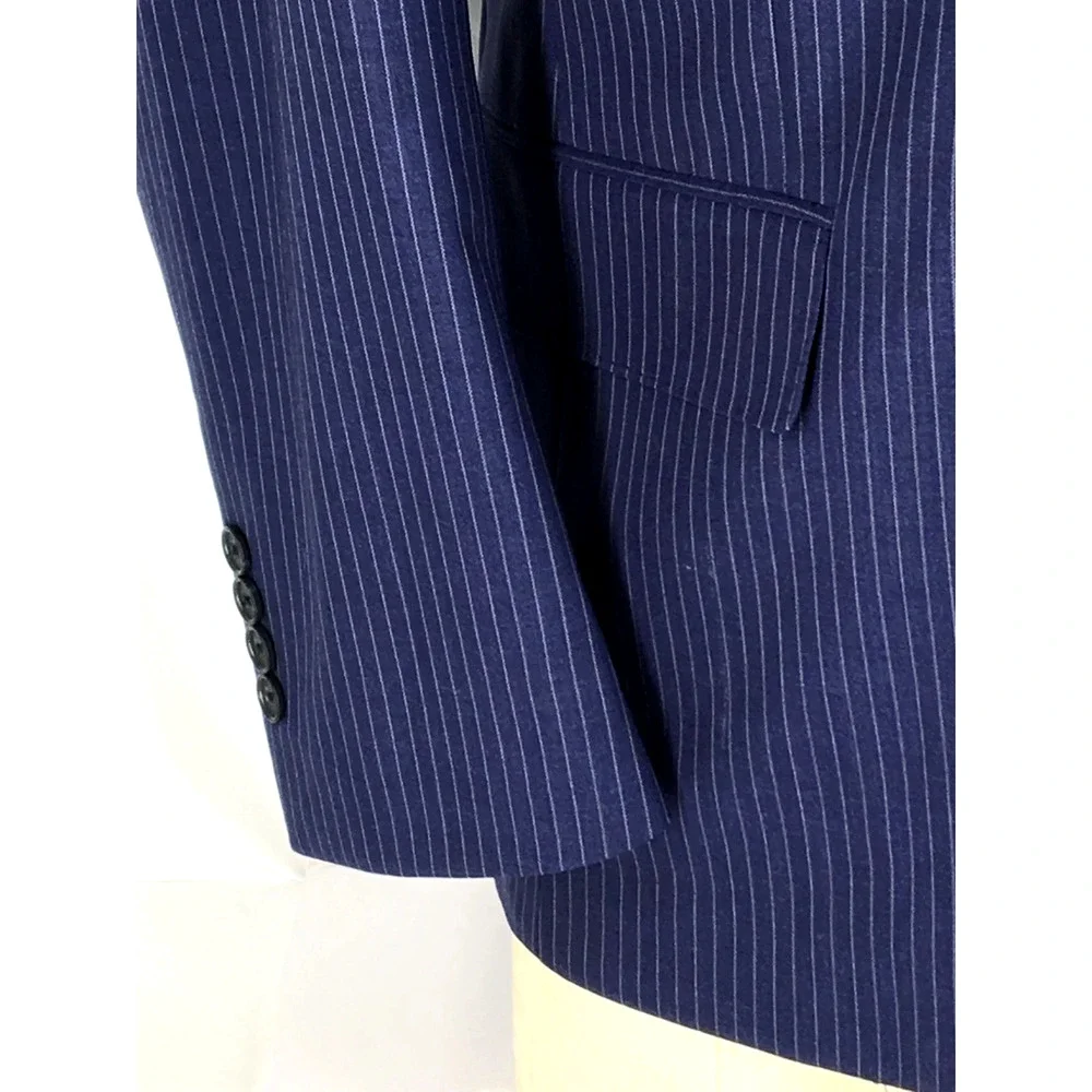 NWOT 40/41R Brooks Brothers Explorer Vitale Barberis Italy 2 Button Blazer Navy